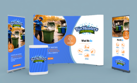 Need Banner for Tradeshow for Bin Blasters entry by shamim haq