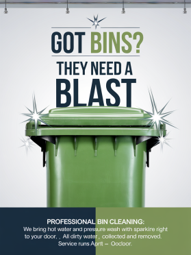 Need Banner for Tradeshow for Bin Blasters entry by Amr Abumady