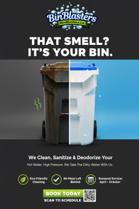Need Banner for Tradeshow for Bin Blasters entry by Kiari Kendri