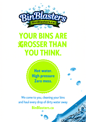 Need Banner for Tradeshow for Bin Blasters entry by Aniketh Vustepalle