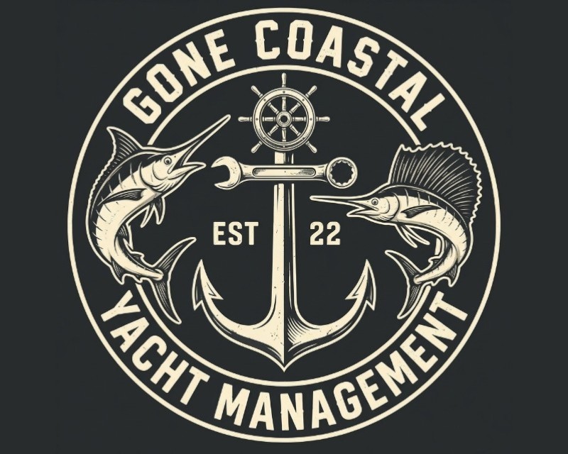 Logo Design for Gone Coastal Yacht Management