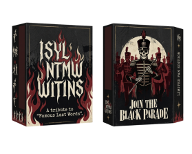 My Chemical Romance Fan Matchbox Design – ‘Famous Last Words’ Themed entry by Zavi
