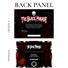 My Chemical Romance Fan Matchbox Design – ‘Famous Last Words’ Themed entry by Kendrikiari
