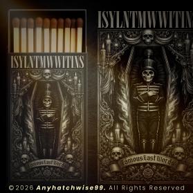 My Chemical Romance Fan Matchbox Design – ‘Famous Last Words’ Themed entry by any99