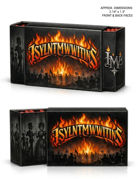 My Chemical Romance Fan Matchbox Design – ‘Famous Last Words’ Themed entry by ONE01