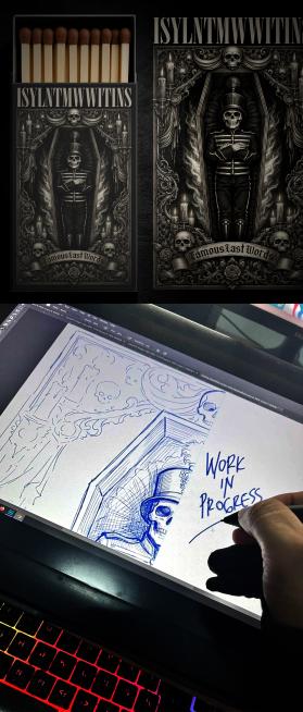 My Chemical Romance Fan Matchbox Design – ‘Famous Last Words’ Themed entry by any99