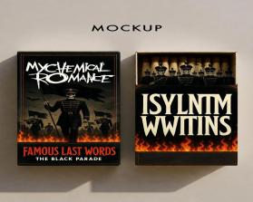 My Chemical Romance Fan Matchbox Design – ‘Famous Last Words’ Themed entry by salimajiwani1