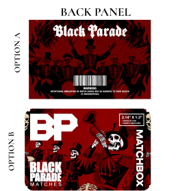 My Chemical Romance Fan Matchbox Design – ‘Famous Last Words’ Themed entry by Kendrikiari