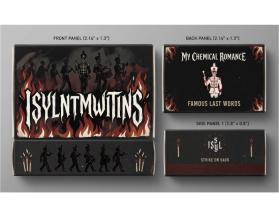 My Chemical Romance Fan Matchbox Design – ‘Famous Last Words’ Themed entry by FXF Creations
