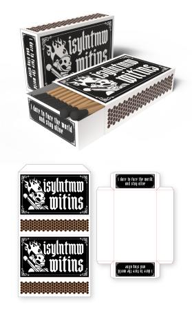 My Chemical Romance Fan Matchbox Design – ‘Famous Last Words’ Themed entry by D'creator