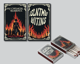 My Chemical Romance Fan Matchbox Design – ‘Famous Last Words’ Themed entry by Jheebsyn 