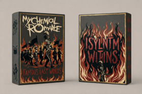 My Chemical Romance Fan Matchbox Design – ‘Famous Last Words’ Themed entry by salimajiwani1