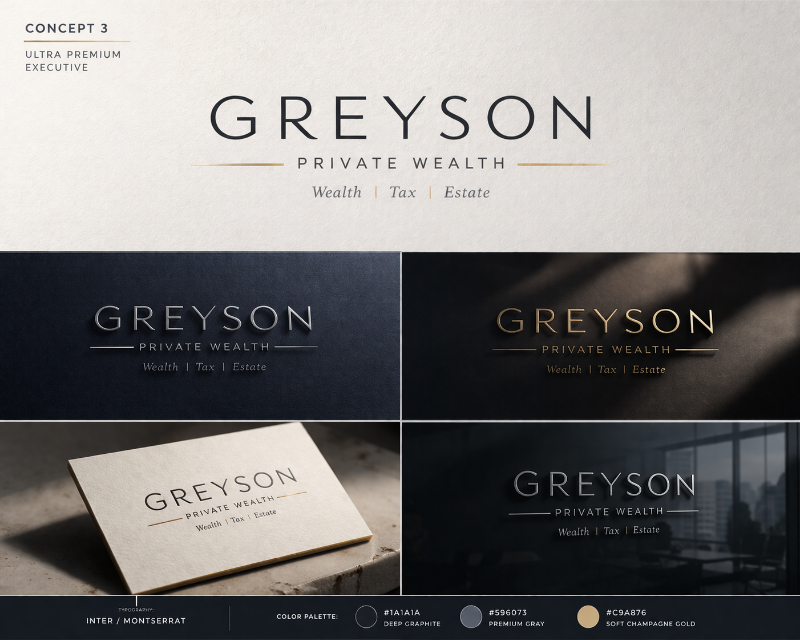 Logo Design for Greyson Private Wealth