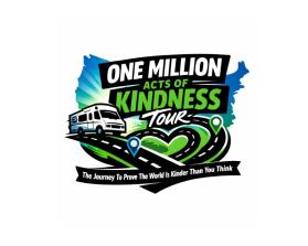 One Million Acts of Kindness Tour entry by VikramS_Design