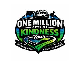 One Million Acts of Kindness Tour entry by VikramS_Design