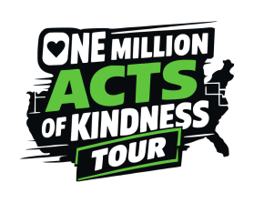 Winning entry: One Million Acts of Kindness Tour entry by benimchen