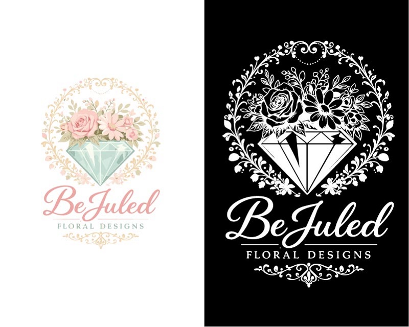 Logo Design for BeJuled Floral Designs