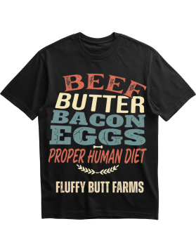 Fluffy Butt Farms T shirt contest entry by Zavi