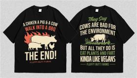 Fluffy Butt Farms T shirt contest entry by Armchtrm