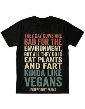 Fluffy Butt Farms T shirt contest entry by Zavi