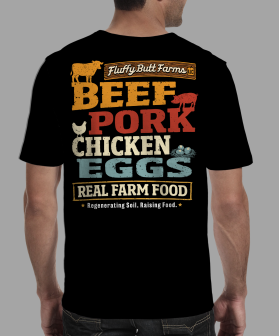 Fluffy Butt Farms T shirt contest entry by dragandjb