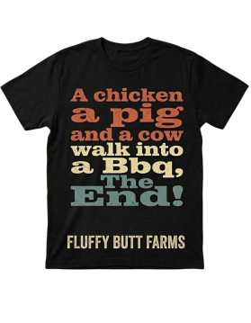 Fluffy Butt Farms T shirt contest entry by Zavi