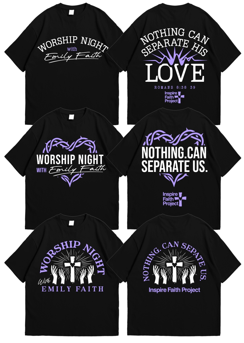 T-Shirt Design for inspire faith project