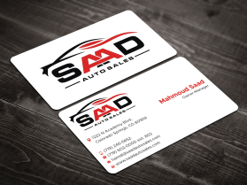 Saad Auto Sales entry by Designer_M