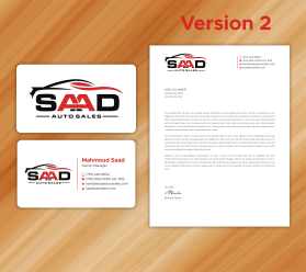 Saad Auto Sales entry by Designer_M