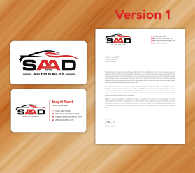 Saad Auto Sales entry by Designer_M