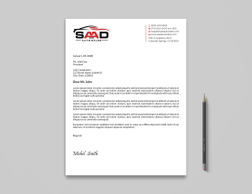 Saad Auto Sales entry by Designer_M