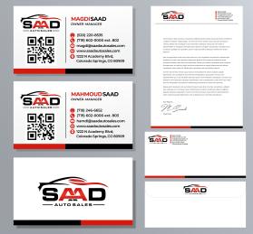 Winning entry: Saad Auto Sales entry by White_Brown