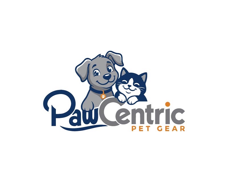 Logo Design for PawCentric Pet Gear or Pawcentric Pet Gear