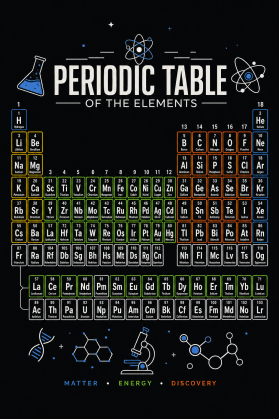 Periodic Table of Elements entry by Oussbak