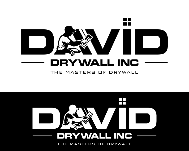 Logo Design for David Drywall INC