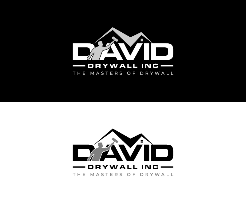 Logo Design Entry 3838968 submitted by Ameer967 to the contest for David Drywall INC run by Steve524
