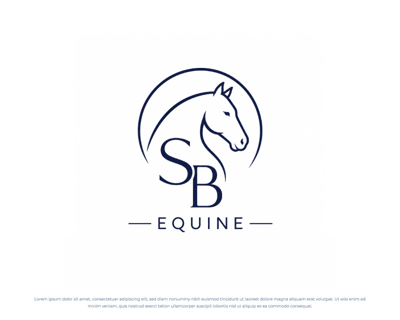 Logo Design Entry 3841410 submitted by FXF Creations to the contest for SB Equine run by sbobowski