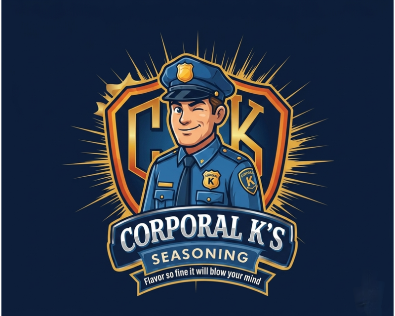 Logo Design Entry 3843027 submitted by Oussama25 to the contest for Corporal K’s seasoning run by Hedberg112
