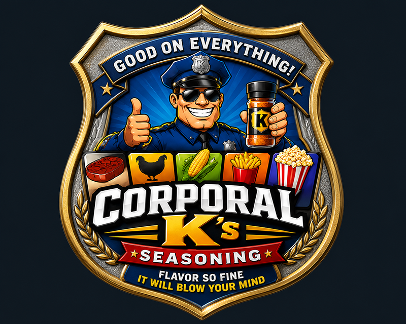 Logo Design Entry 3842981 submitted by dhonny to the contest for Corporal K’s seasoning run by Hedberg112