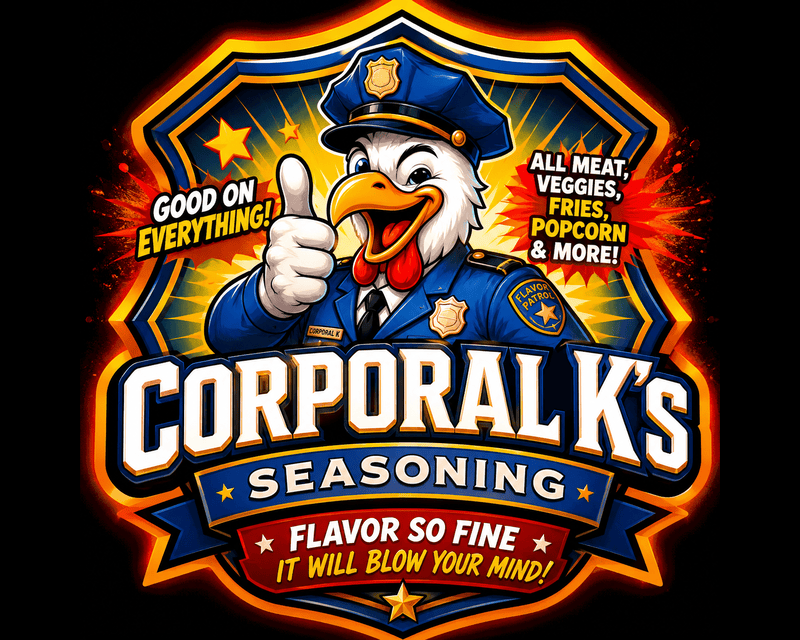 Logo Design Entry 3842950 submitted by Anila900xy to the contest for Corporal K’s seasoning run by Hedberg112