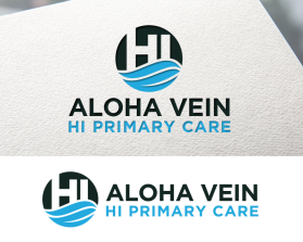 Winning entry: "Aloha Vein" and "HI Primary Care" entry by twdesignstudio