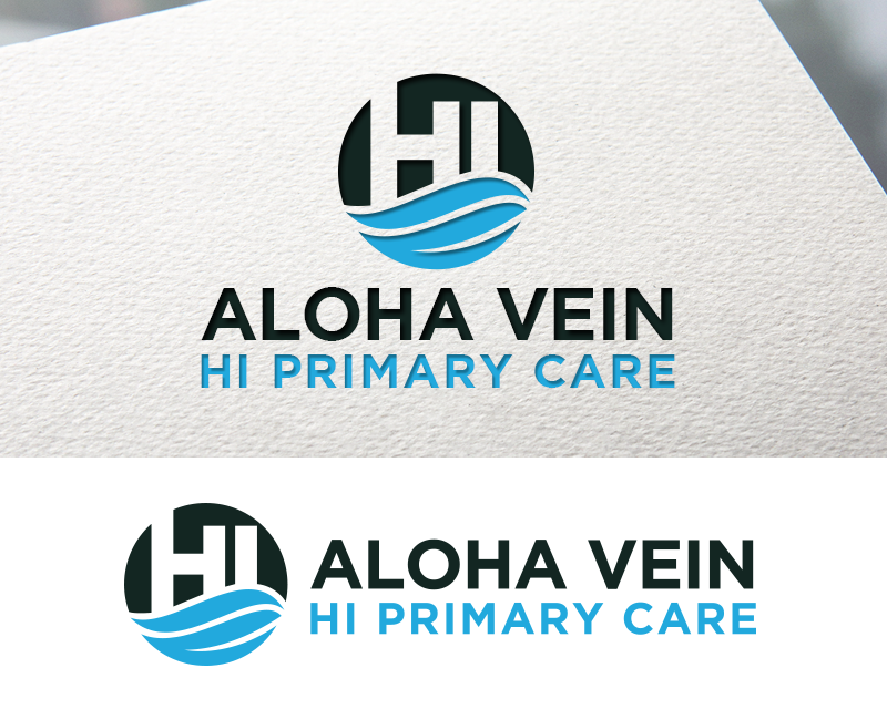 Logo Design for "Aloha Vein" and "HI Primary Care"