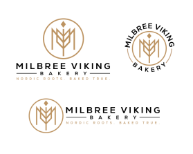 Milbree Viking Bakery entry by twdesignstudio