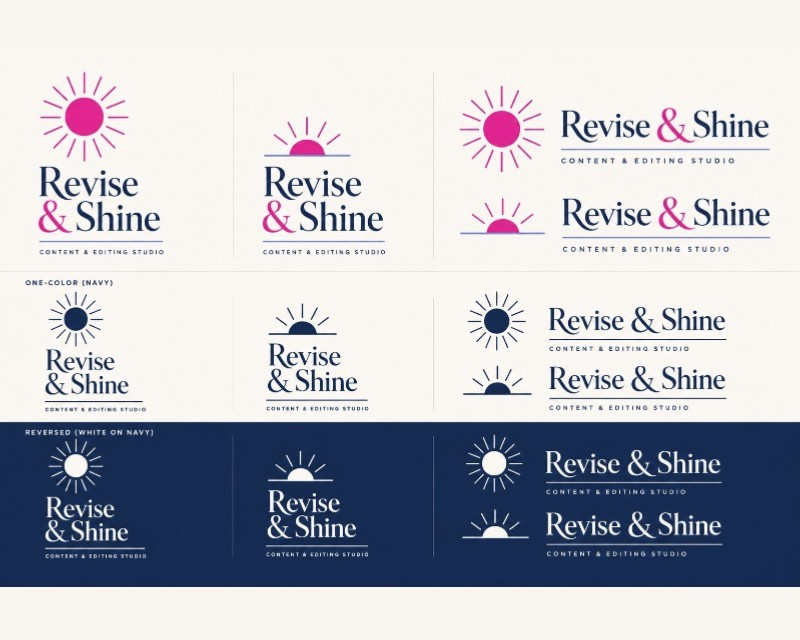 Logo Design for Revise & Shine
