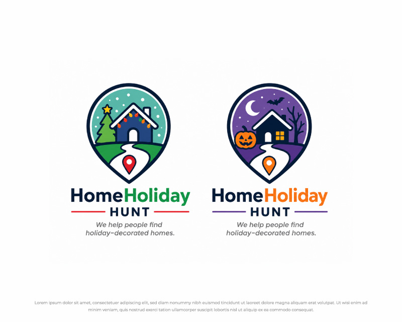 Logo Design for Homeholidayhunt.com