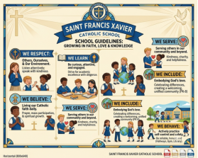 Saint Francis Xavier Catholic School entry by Oussama Mekkaoui