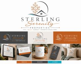 Winning entry: Sterling Serenity Properties entry by MarkMint