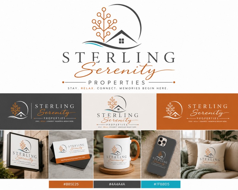 Logo Design for Sterling Serenity Properties