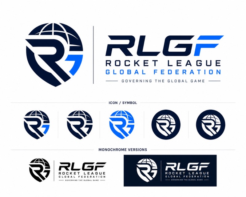 Logo Design for Rocket League Global Federation