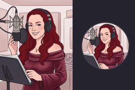 Romance Narrator Avatar Needed PLEASE NO AI entry by Anwar Hidayat